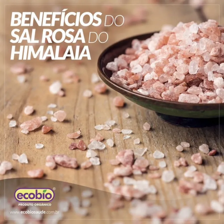 Benefícios do sal rosa do himalaia